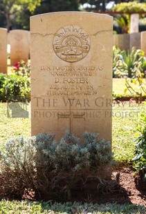 BEIRUT WAR CEMETERY - FORSTER, DAVID NOEL